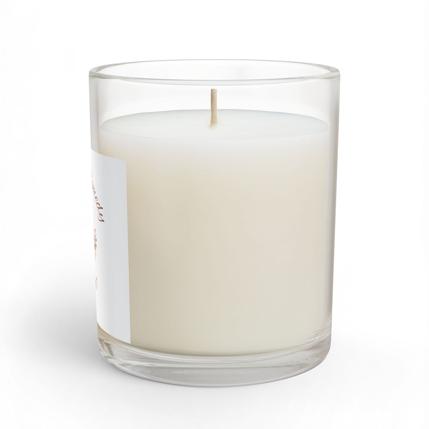 Root & Remedy Market 11oz Glass Candle — Botanical Apothecary Scented Candle
