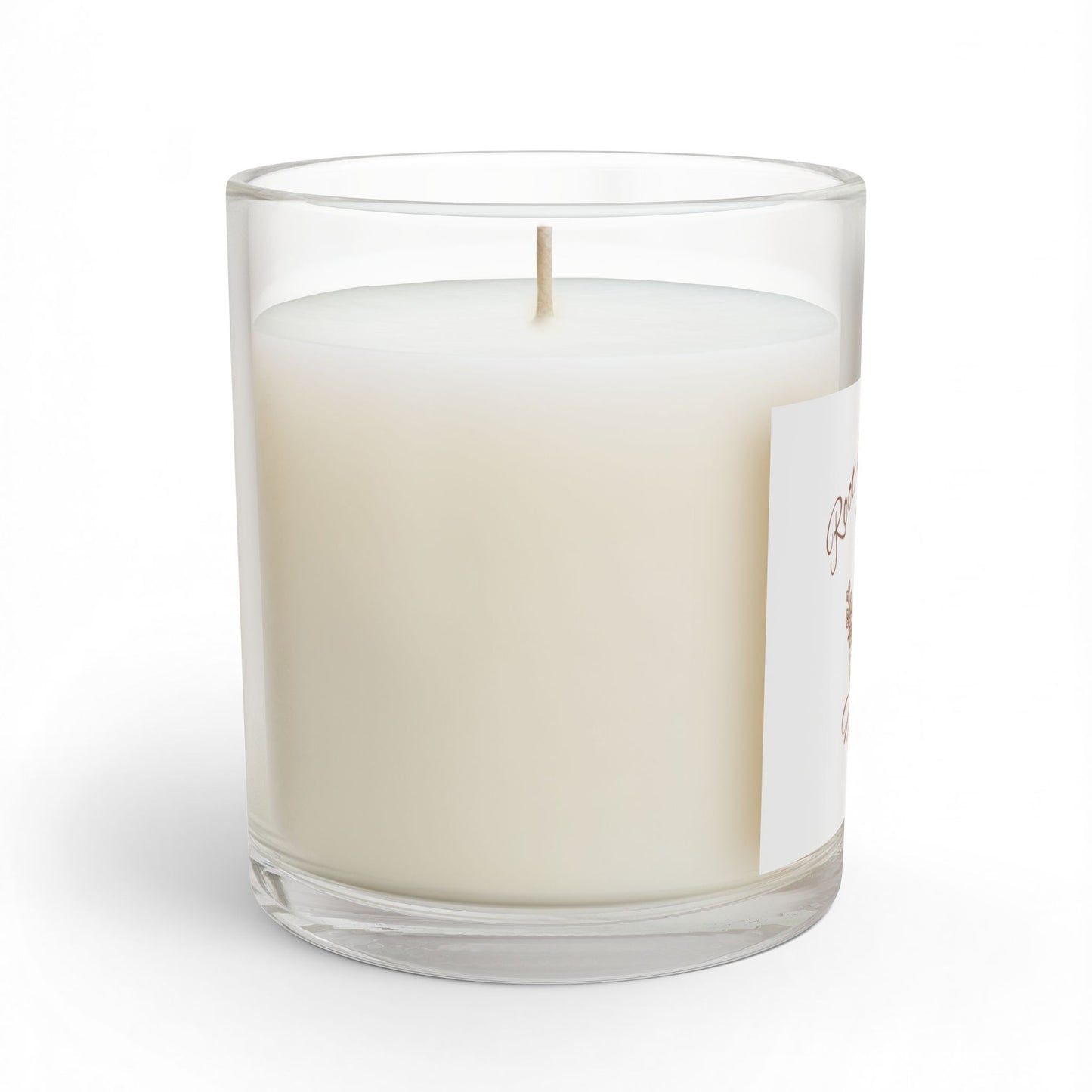 Root & Remedy Market 11oz Glass Candle — Botanical Apothecary Scented Candle