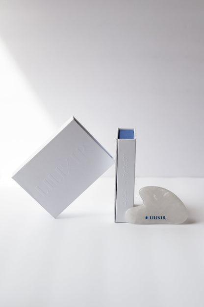 White Crystal Gua Sha Acupressure Tool